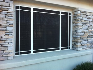 Large Windows with Sunscreens
