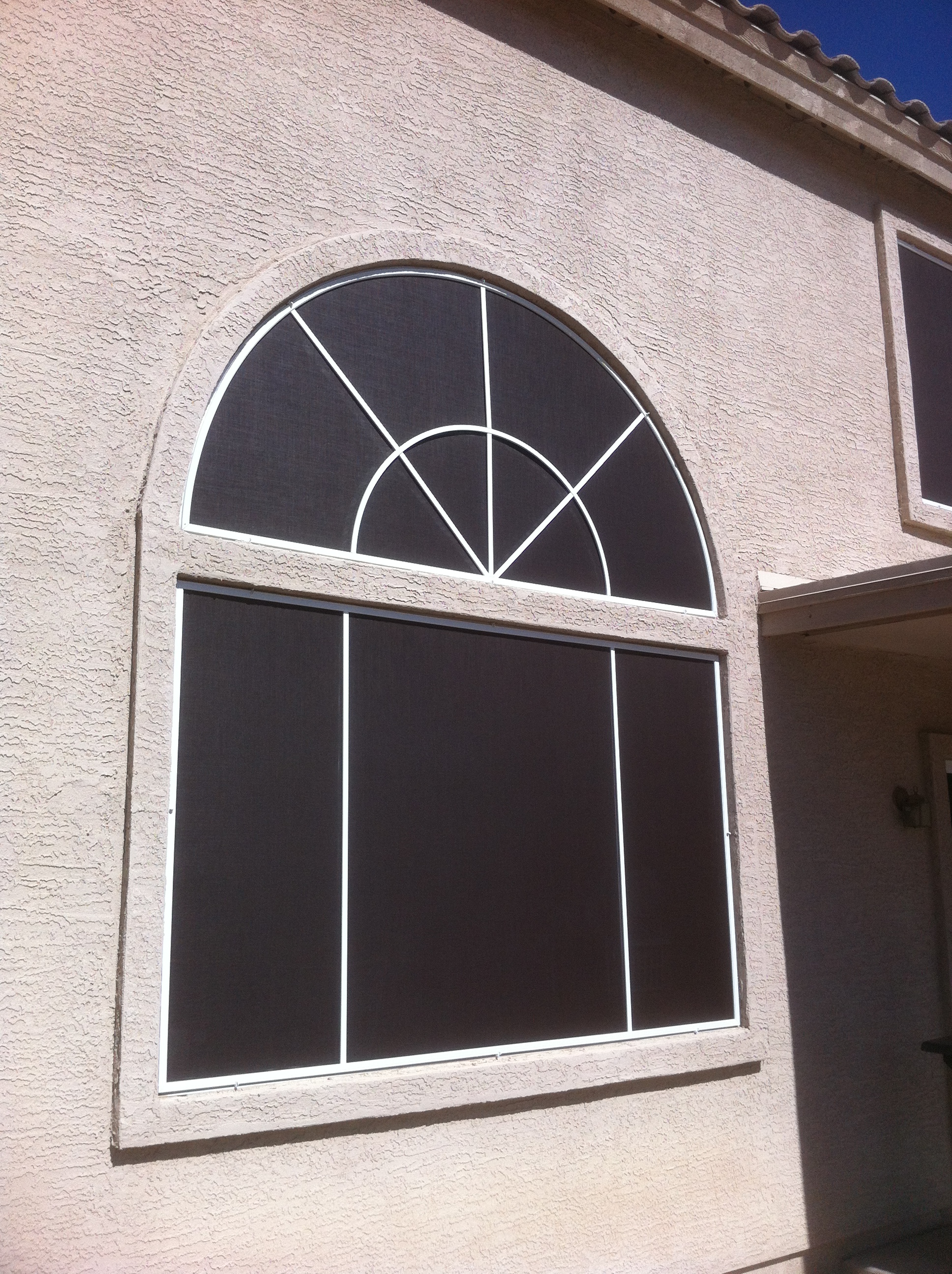 Sun Screens for arch windows 1 (2)